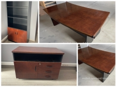 Директорський кабінет (4 предмети) «Береза золота-чорний» бу