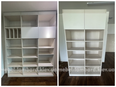 Шафа з полицями «Дуб молочний» бу