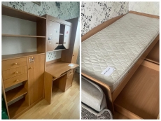 Детская стенка + кровать "Бук" бу