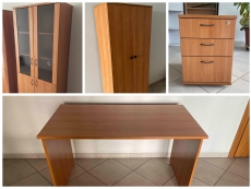 Офисный набор (14 предметов) "Вишня" бу