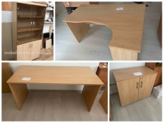 Офісний комплект меблів (7 предметів) «Яблуня світла» бу