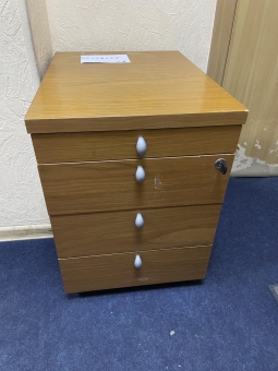 Офисная тумбочка № 2 "Орех" бу