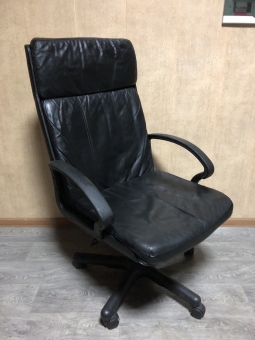 Директорское кресло № 20 "Кожа" бу