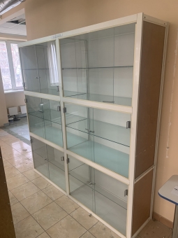  Шафа-вітрина «Білий»  бу