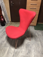 Кресло дизайнерское № 2 "СoolАrt" "Красный" ,бу 