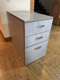 Тумба офисная "Голубой" бу