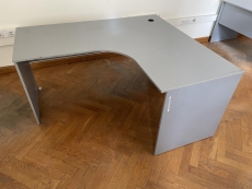 Офісний стіл кутовий «Сірий» бу