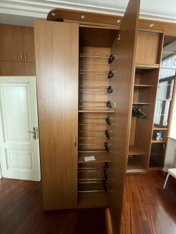 Шкаф для обуви "Вишня" бу