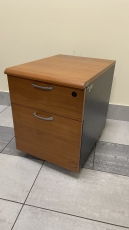 Офісна тумба №12 «Меркс» «Вишня оксфорд-графіт», бу