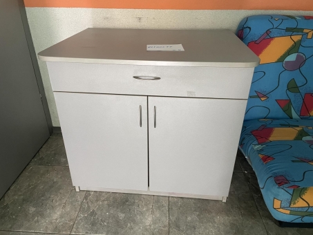 Офисная большая тумба "Серый" бу