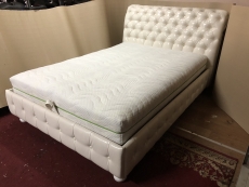 Ліжко «Новий шкірозамінник» «Беж» , бу