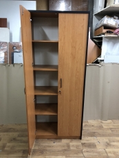 Шкаф офисный с полками "Черешня" бу