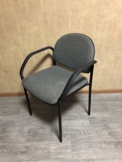 Кресло-стул  офисный "Серый" ,бу