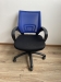 Кресло офисное № 3 "Синий" "Сетка" бу