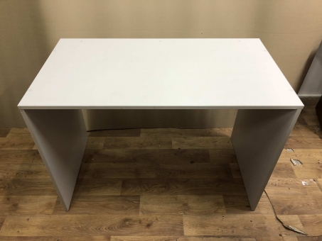 Стіл офісний прямий № 9 «Сірий» бу