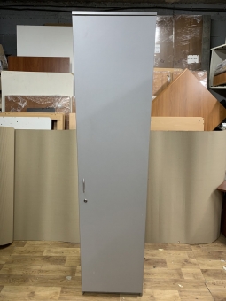 Шкаф офисный для одежды № 4 "Серый" бу