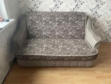 Диван «Тканина» «Сірий» бу