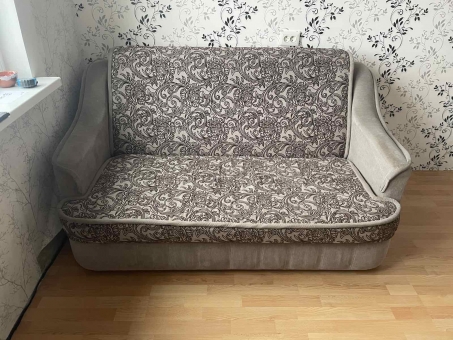 Диван "Ткань" "Серый" бу