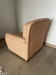 Кожаное кресло 2 шт "беж" + столик, бу