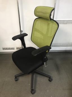 Крісло офісне «Enjoy Budget Comfort Seating» “Сітка” «Салатовий» ,бу