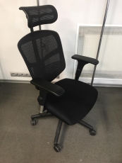 Кресло офисное "Enjoy Budget Comfort Seating" "Сетка" "Черный" ,бу