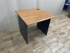 Стол офисный прямой №2 "Вишня оксфорд", бу