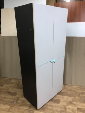 Шкаф офисный для одежды "Графит-серый" бу