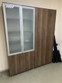 Шкаф офисный для одежды и документов "Орех амбасадор терра " бу