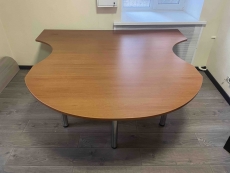 Стіл офісний подвійний «Груша» бу