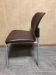 Стул офисный "Коричневый" "Новый кожзам" бу