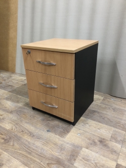 Тумба офисная "Бук-черный" бу