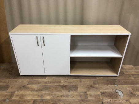 Тумба офісна "Дуб альпійський-білий" бу