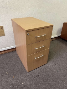 Офісна тумба № 16 "Бук темний" бу