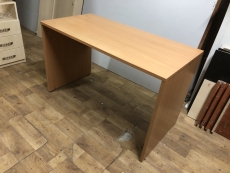 Офісний стіл прямий № 18 «Бук темний» бу