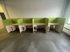 Столи для колл-центру (4 місця) «Береза» бу