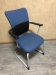 Крісло офісне, для конференцій «Steelcase» «Синій» бу