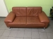 Диван "Кожа" "Коричневый" бу