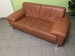 Диван "Кожа" "Коричневый" бу