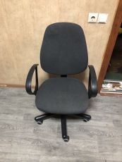 Кресло офисное № 6 "Престиж" "Серый" бу