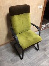 Кресло офисное "Зеленый" бу