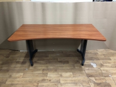 Стол офисный прямой №16 "Яблоня локарно" бу