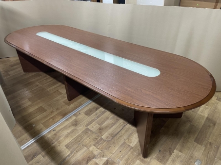 Офісний стіл для переговорів № 2 "Горіх темний" бу