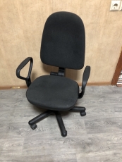 Кресло офисное № 8 "Престиж" "Серый" бу