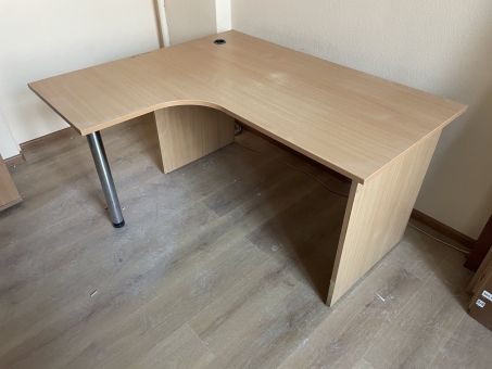 Офисный стол угловой № 14 "Бук" бу