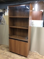 Шафа офісна з полицями № 2 «Меркс» «Горіх» бу