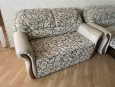 Розкладний диван «Бостон», колір «Беж», бу