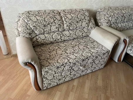 Диван раскладной "Бостон" "Беж" бу