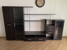 Набор мебели в гостиную, стенка "Венге" бу