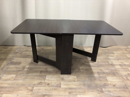 Стол обеденный, раскладной "Дуб шоколадный" бу