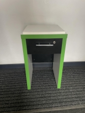 Офісна тумба «Чорно-біла» бу